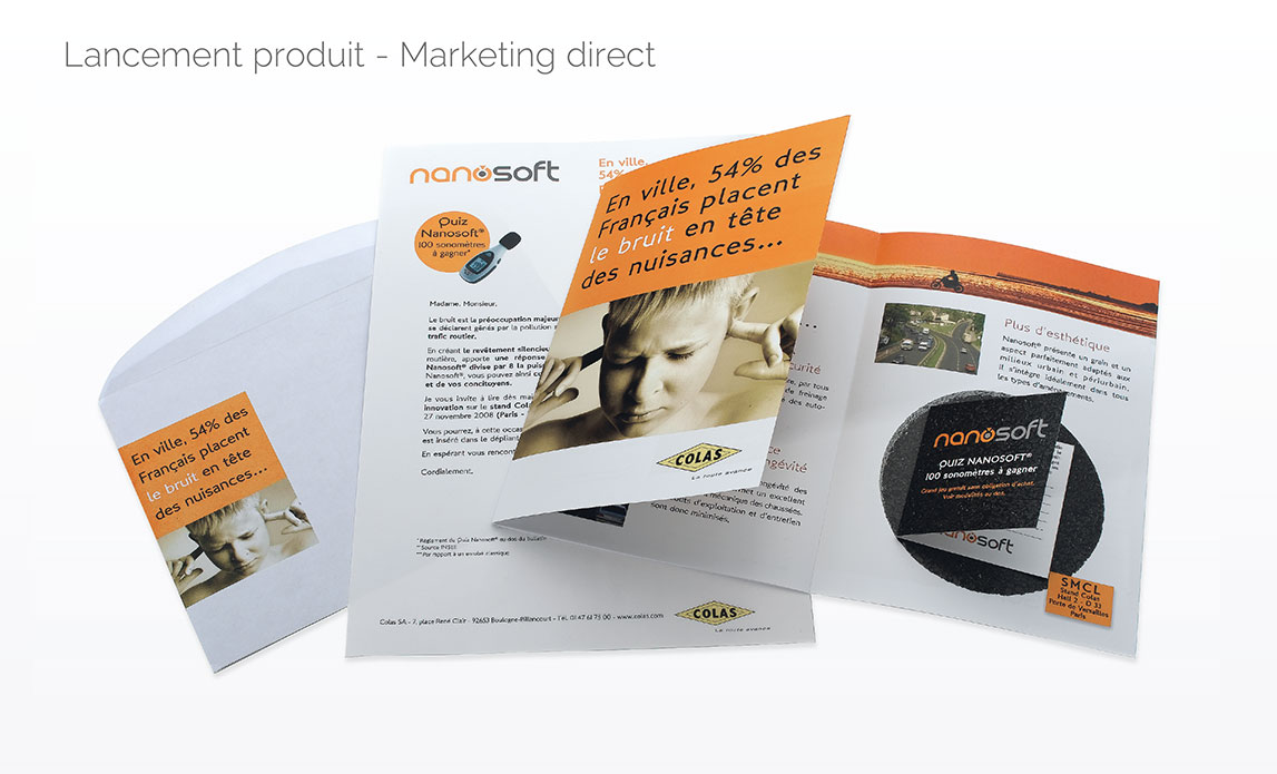 Lancement produit - Marketing direct