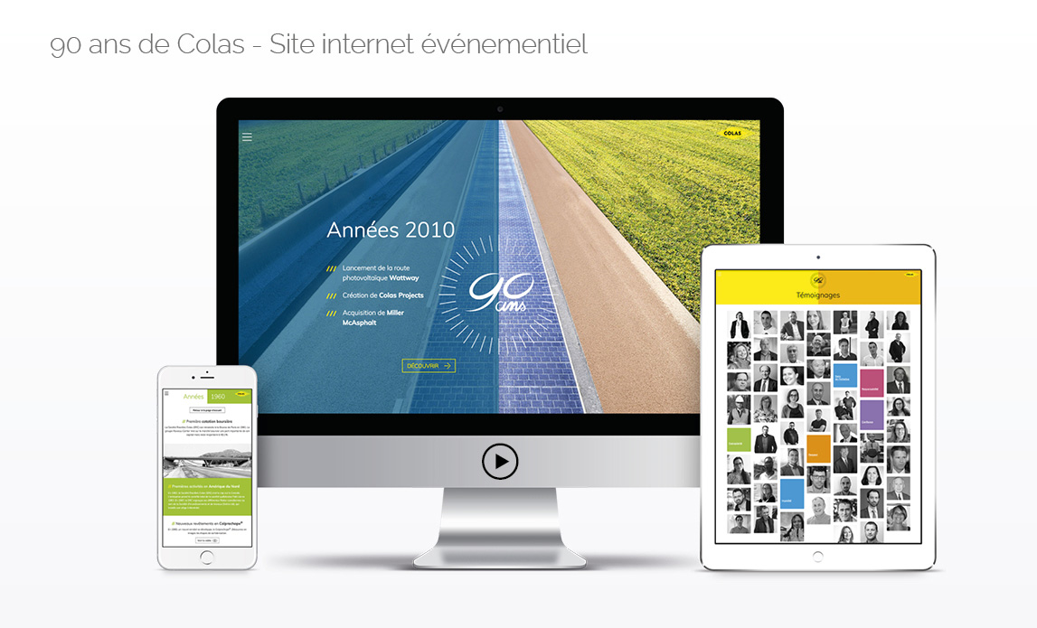 90 ans Colas site internet