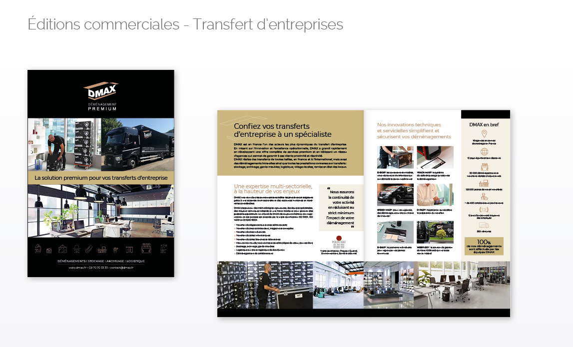 Editions commerciales - Transfert d'entreprises