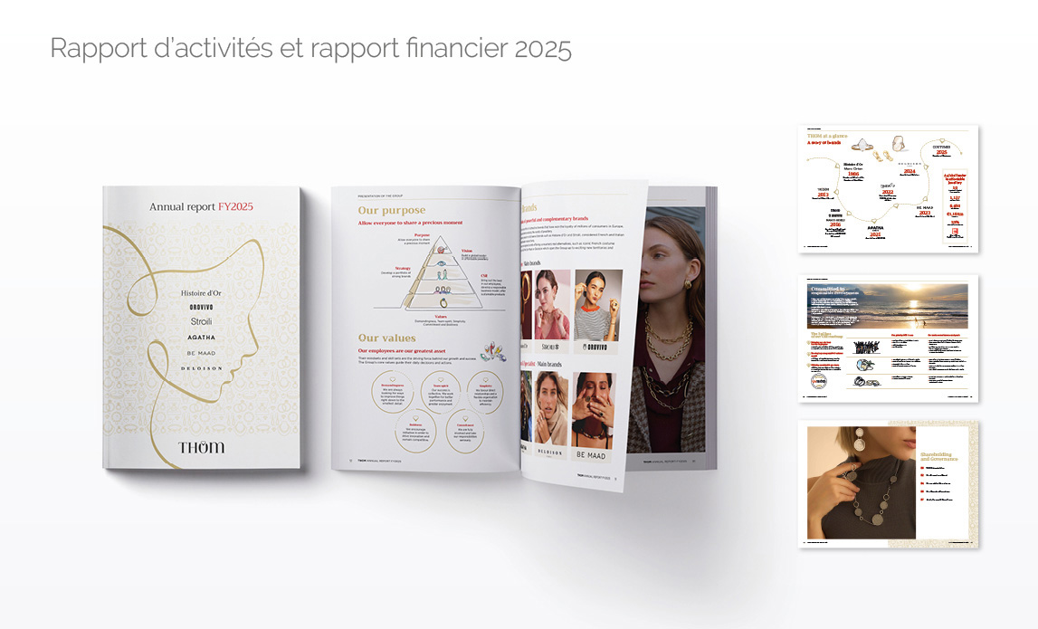 Rapport d'activit&eacute;s et rapport financier 2025