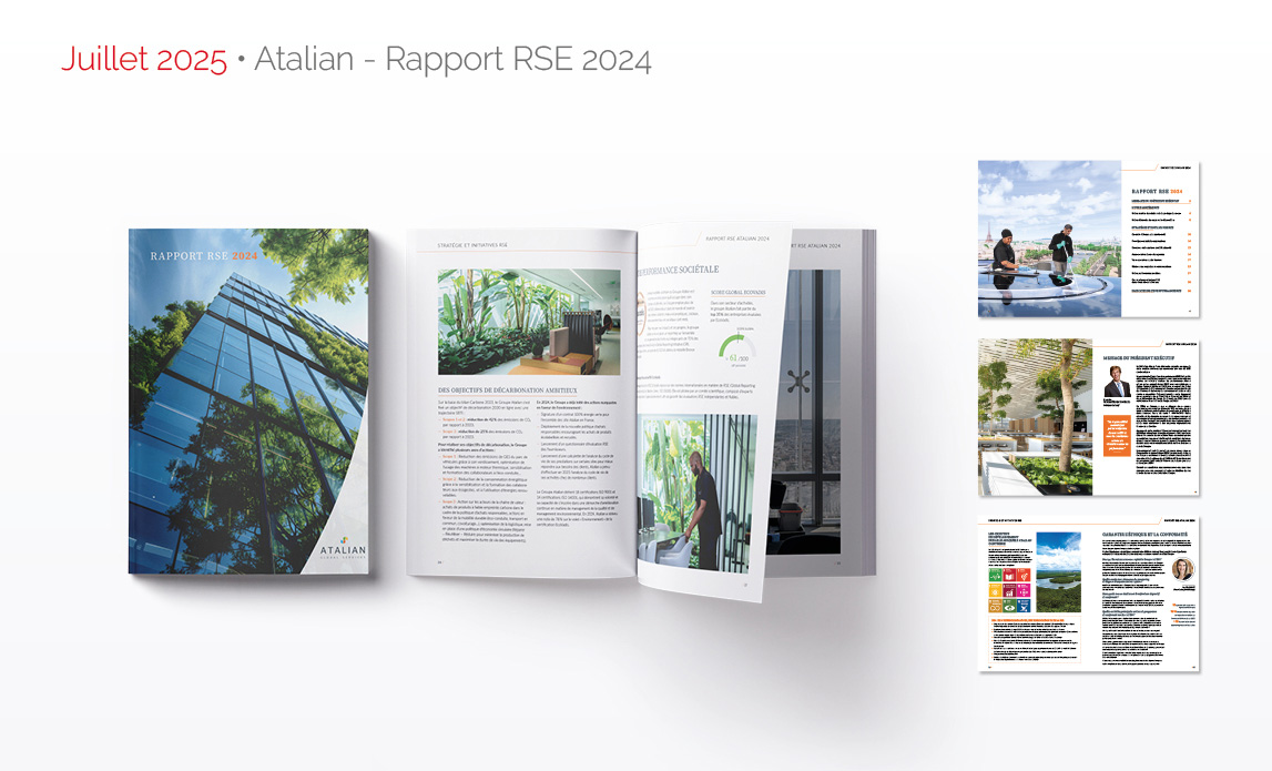 Juillet 2025 • Atalian - Rapport RSE 2024